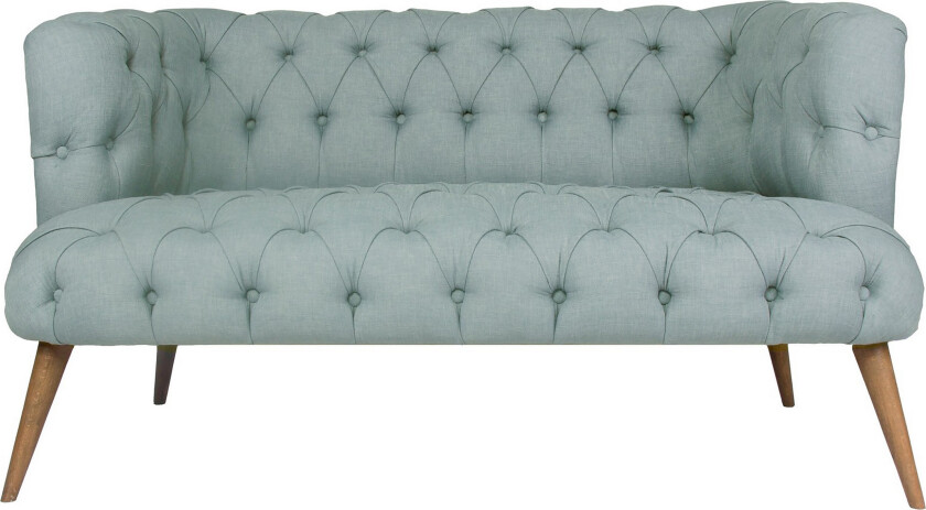 Monroew 2-seters Sofa - Indigoblå/Natur