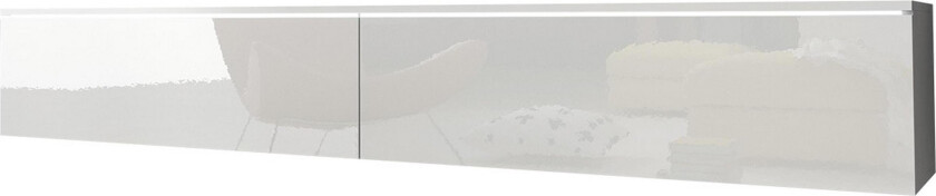 Cuguen TV-benk 180x32x30 cm - Hvit