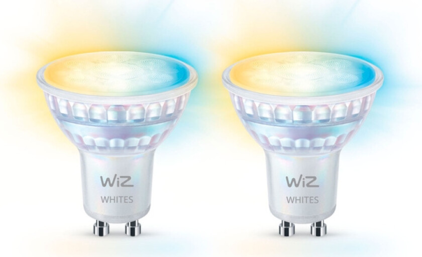 WiFi Smart LED GU10 50W 345lm Varm-kallvit 2-pack