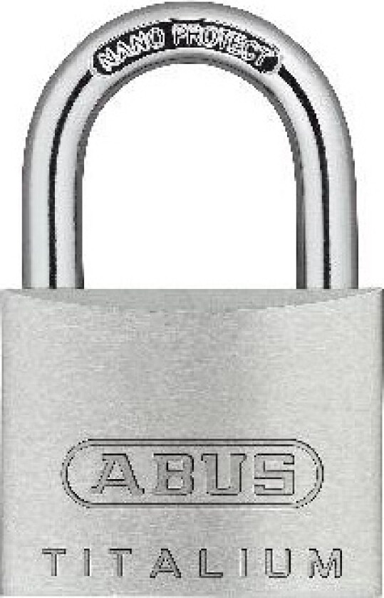 hengelås 64TI/30, Titalium, 17 mm