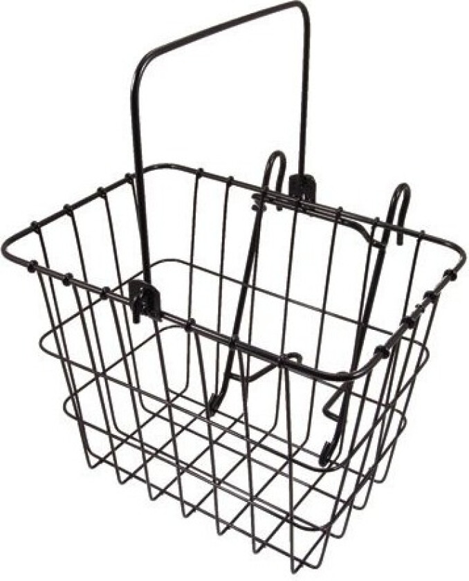 114 GB Quick Release sykkelkurv sort