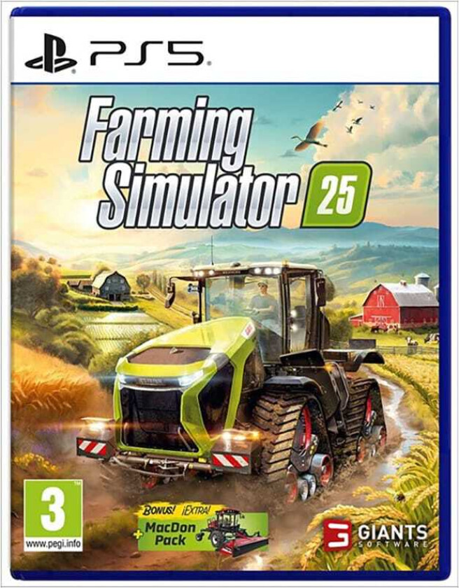 Farming Simulator 25 - Sony PlayStation 5 - Simulator
