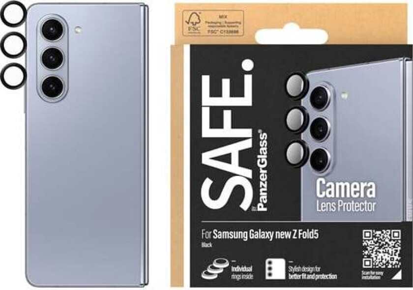 Camera Lens Protector for Samsung Galaxy Z Fold6 | Black