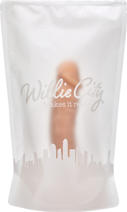 Luxe Realistisk Silikondildo 23 cm - Beige