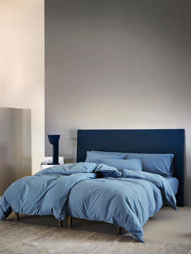 Frøya sengesett blå