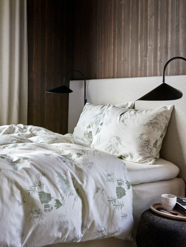 Trysil sengesett dempet grønn