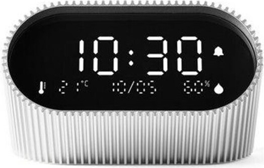 Ray Clock - alarm clock - electronic - desktop - aluminium