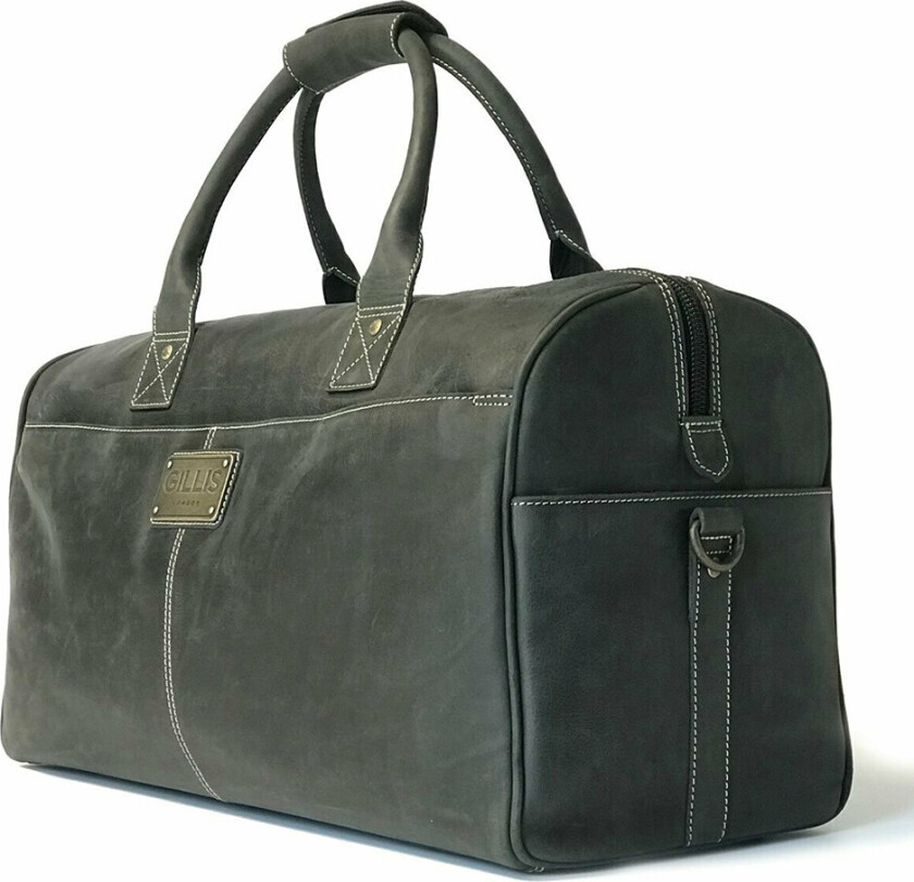 Bilde av Gillis London Trafalgar Vintage reiseveske i skinn - svart