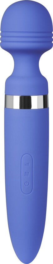 Ultimate Power Oppladbar Magic Wand Vibrator   - Blå
