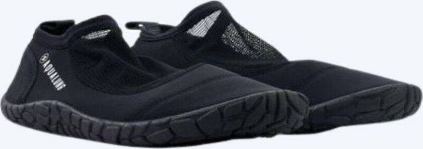 Aquasphere neopren badesko til voksne - Beachwalker - Svart - Aqualung - Badesko for voksne