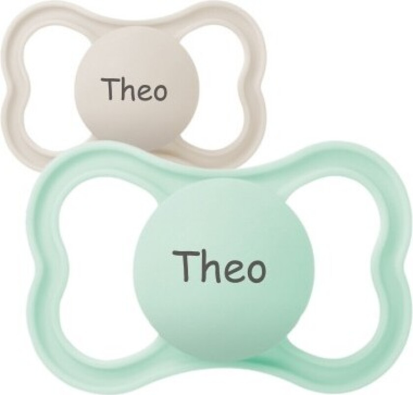 Mam Supreme, Str. 3 (16-36 Mnd.), Symmetrisk - Silikon, Smokk Med Navn