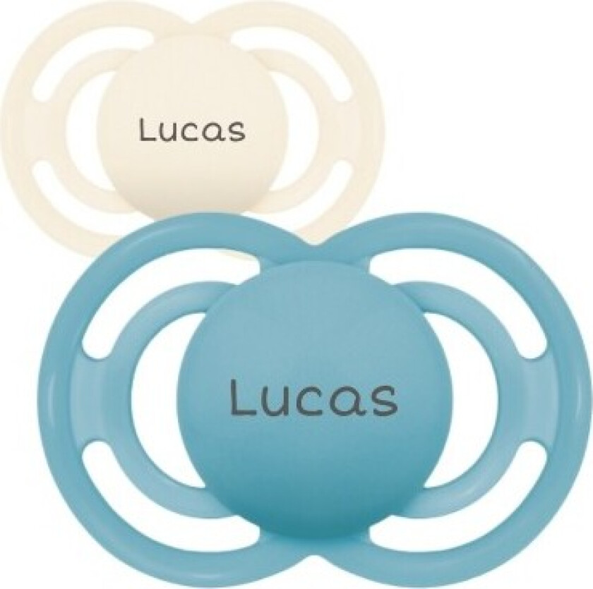 Mam Perfect, Str. 2 (6-16 Mnd.), Symmetrisk - Silikon, Smokk Med Navn
