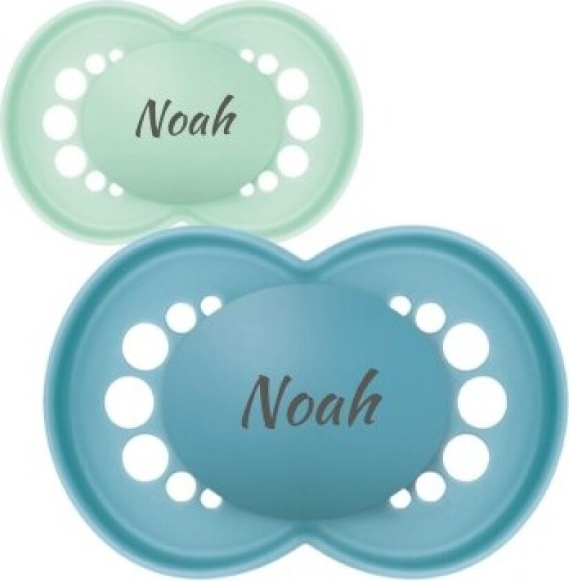 Mam Original, Str. 3 (16-36 Mnd.), Symmetrisk - Silikon, Smokk Med Navn