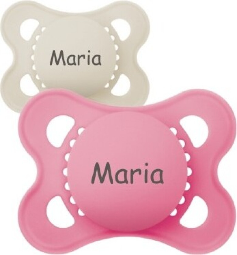 Mam Original, Str. 1 (0-6 Mnd.), Symmetrisk - Silikon, Smokk Med Navn