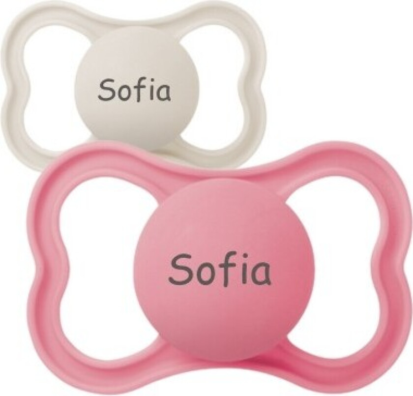 Mam Supreme, Str. 3 (16-36 Mnd.), Symmetrisk - Silikon, Smokk Med Navn