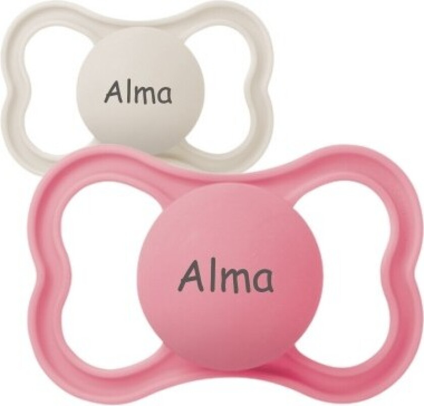Mam Supreme, Str. 2 (6-16 Mnd.), Symmetrisk - Silikon, Smokk Med Navn