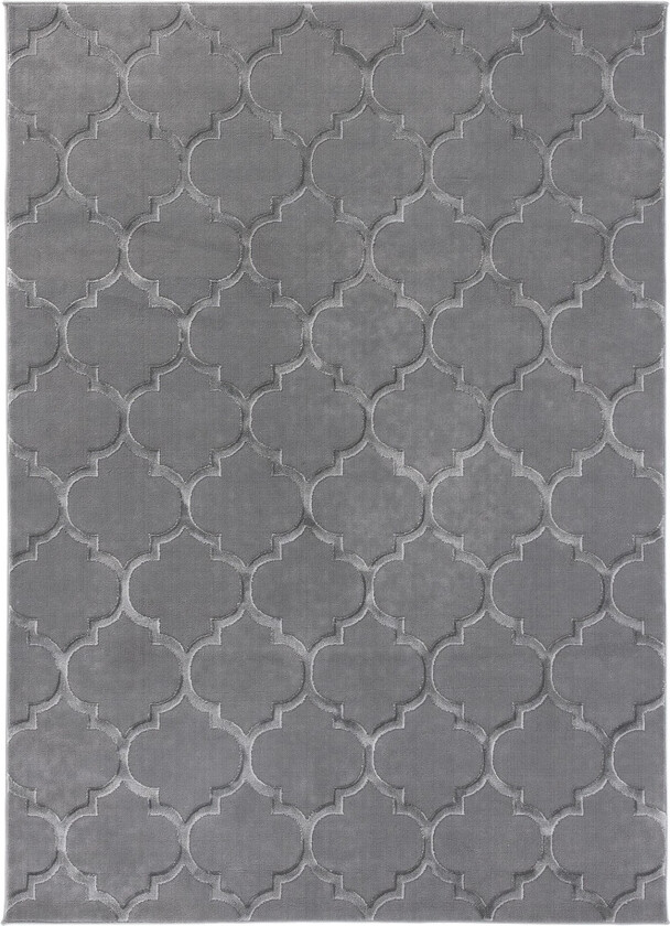 Elsher Ryematte 180x120 cm - Grå