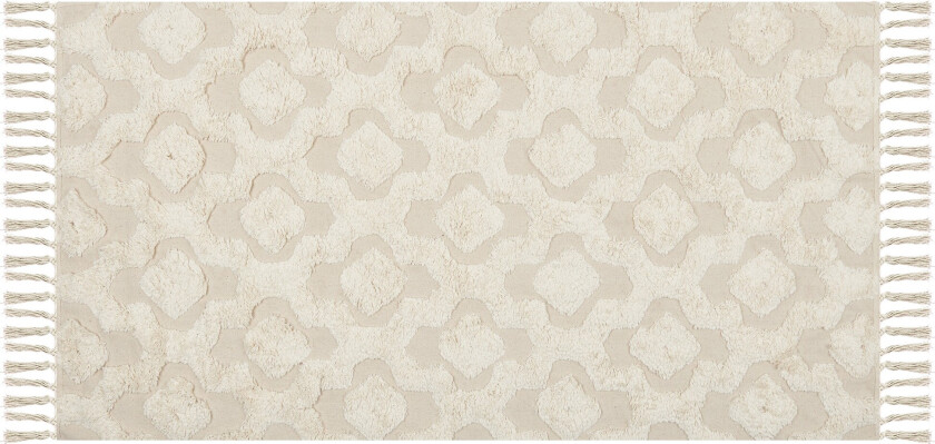 Aksaray Bomullsteppe 80x150 cm - Beige