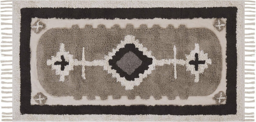 Geyve Bomullsteppe 80x150 cm - Beige