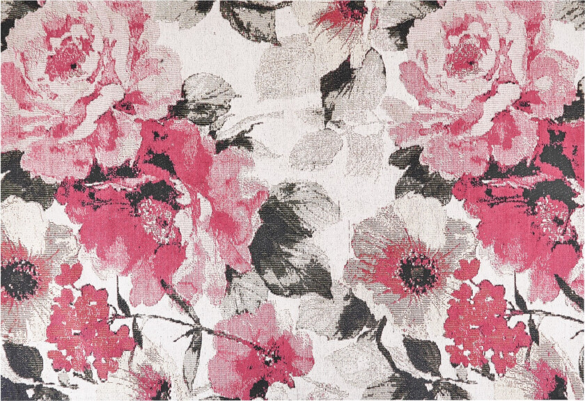 Ejaz Ryeteppe 140x200 cm - Rosa
