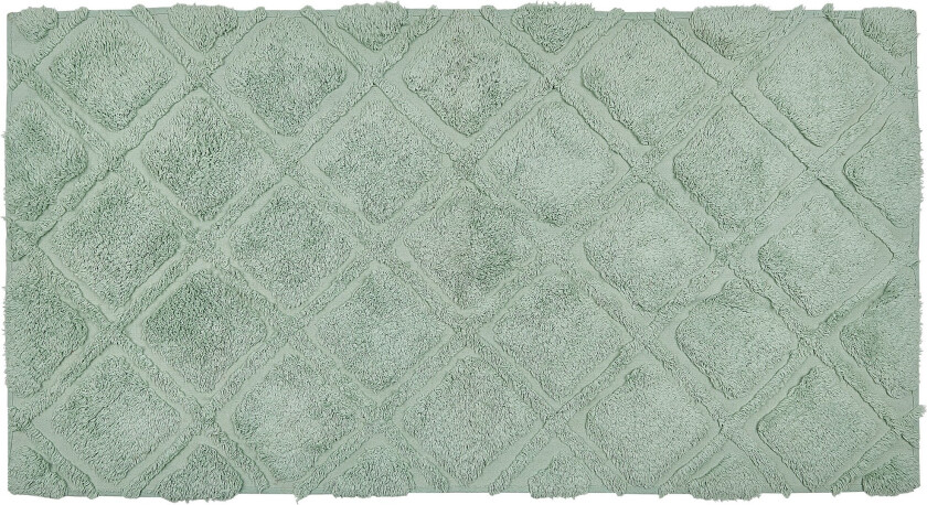Hatay Ryeteppe 80x150 cm - Grønn