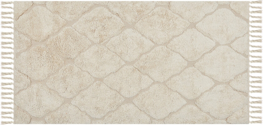Silchar Bomullsteppe 80x150 cm - Beige