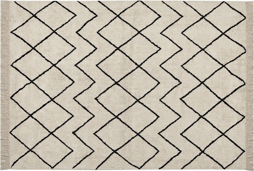 Eldes Ryeteppe 160x230 cm - Beige