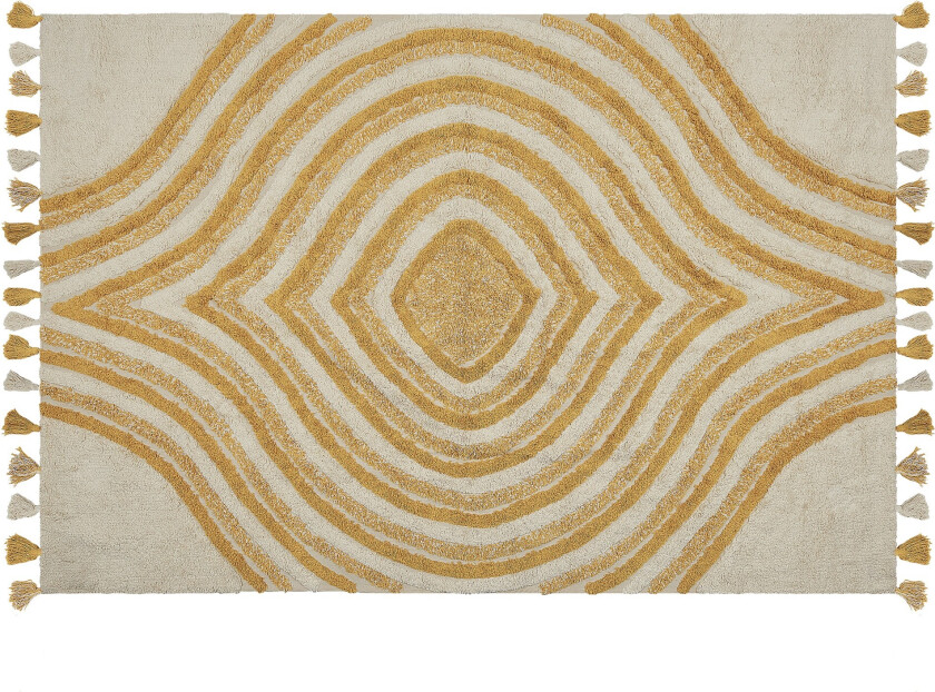 Bingol Ryeteppe 140x200 cm - Gul