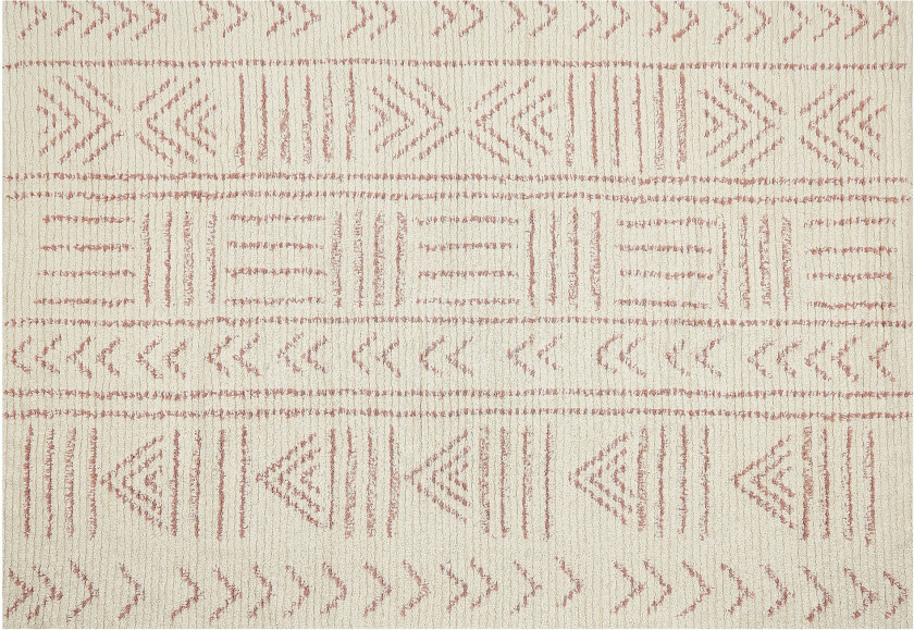 Edirne Bomullsteppe 140x200 cm - Beige
