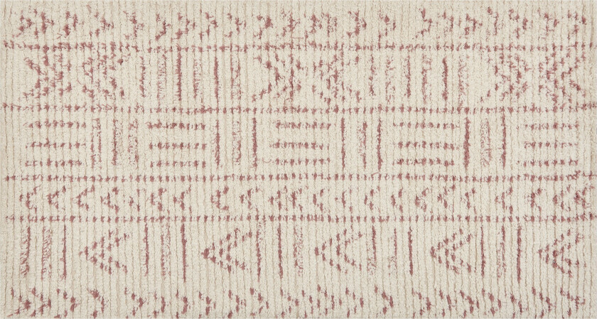 Edirne Bomullsteppe 80x150 cm - Beige