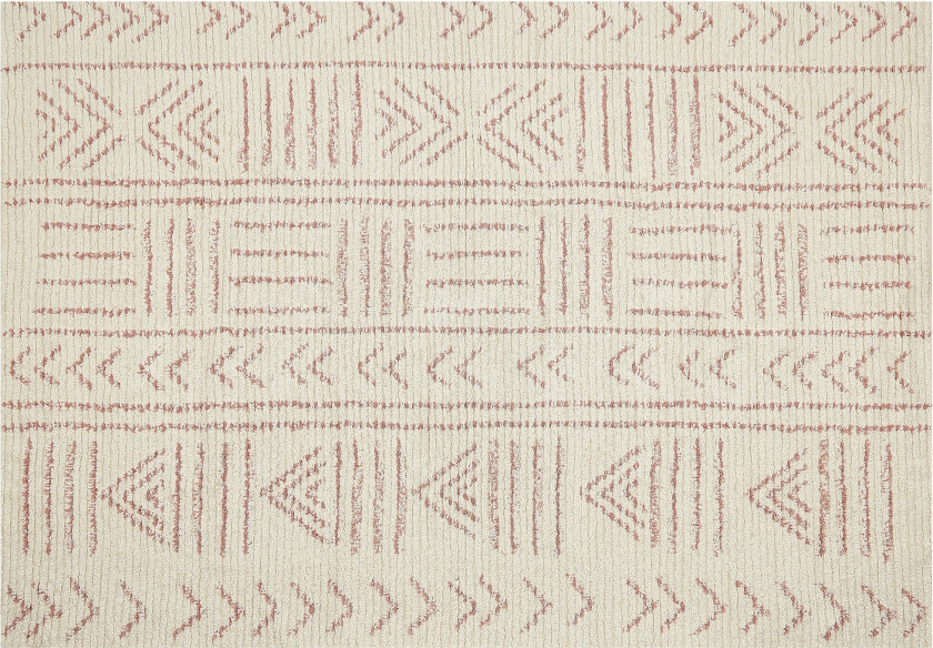 Edirne Bomullsteppe 160x230 cm - Beige