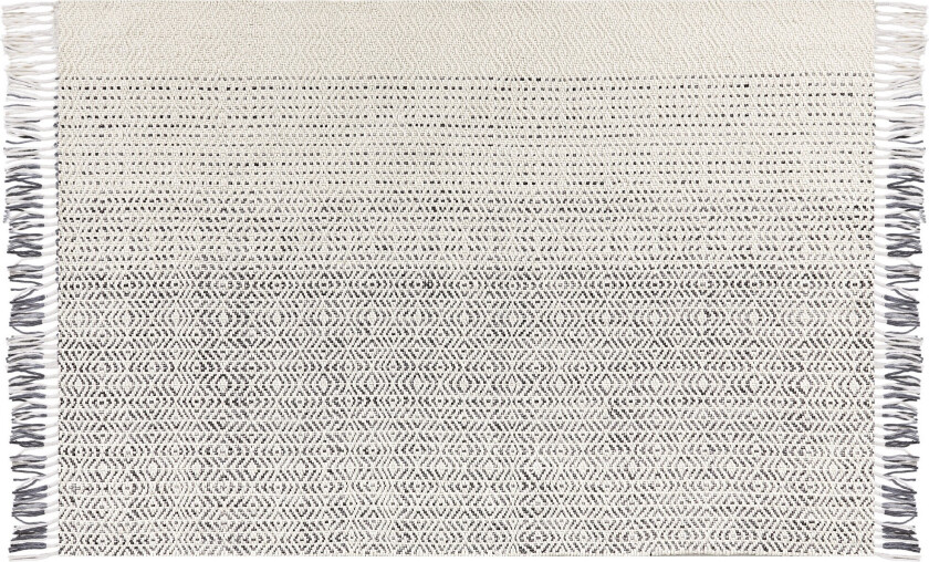 Omerli Ullteppe 160x230 cm - Svart/hvit