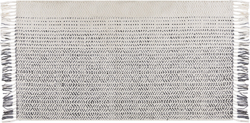 Omerli Ullteppe 80x150 cm - Svart/hvit