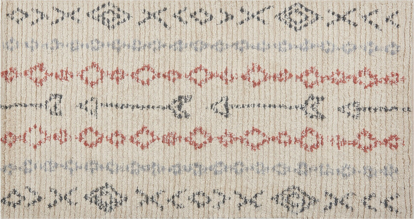 Dispur Bomullsteppe 80x150 cm - Beige