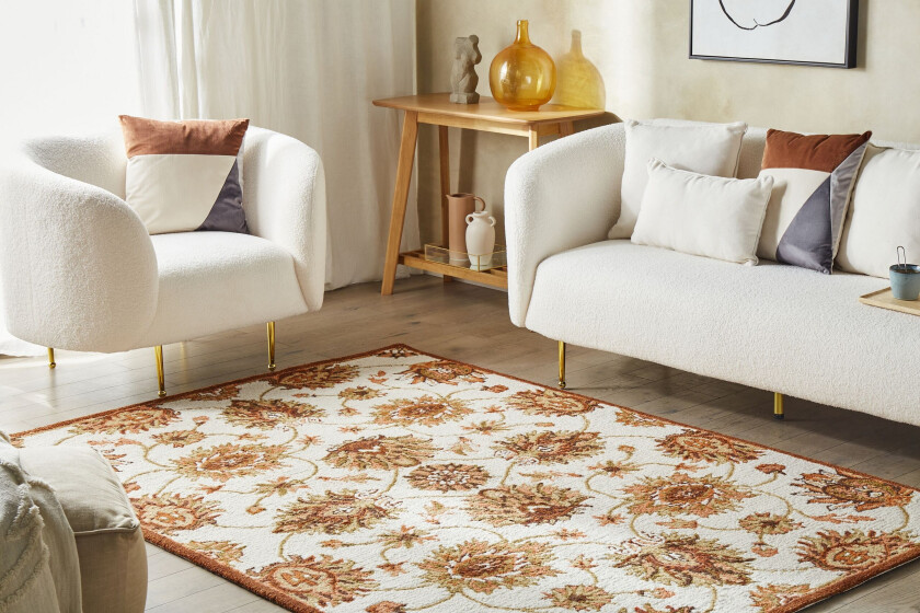 Ezine Ryeteppe 200x200 cm - Beige