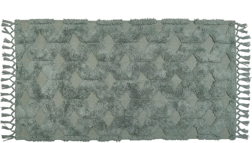 Kars Ryeteppe 80x150 cm - Grønn