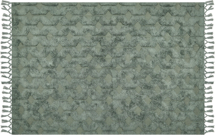 Kars Ryeteppe 140x200 cm - Grønn