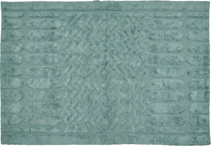 Sirnak Ryeteppe 140x200 cm - Grønn