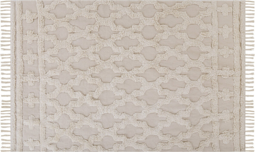 Suluova Bomullsteppe 140x200 cm - Beige