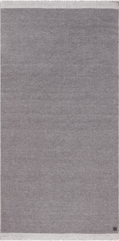 Fornta Ullteppe 75x230 cm Oval - Grå