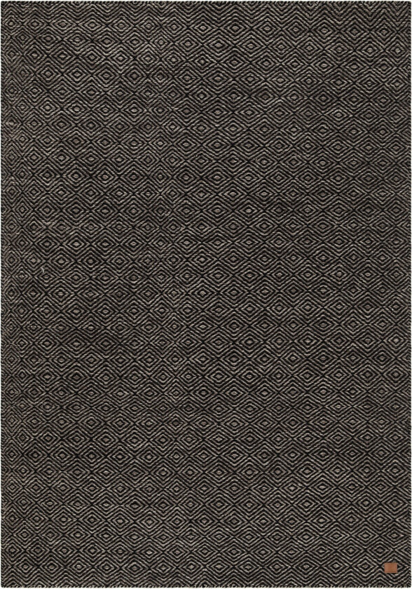 Junna Ullteppe 240x340 cm Rektangulær - Svart/Hvit