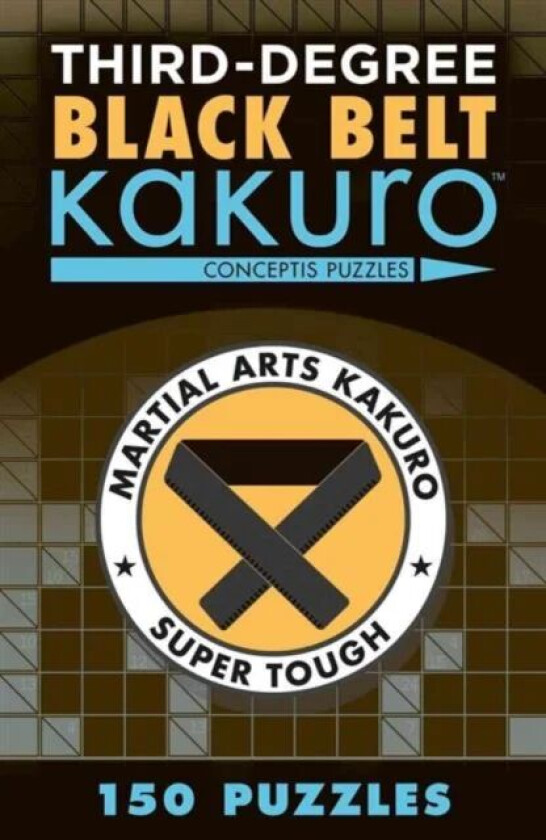 Third-Degree Black Belt Kakuro av Conceptis Puzzles