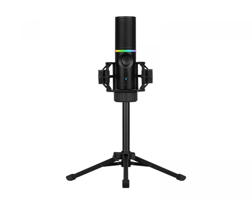 Streamplify Mic - Rgb Tripod Mikrofon - Svart