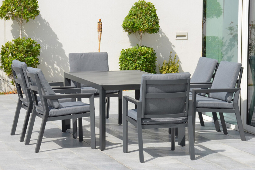 Tomson Bord 176x100xH73 cm Mørkegrå