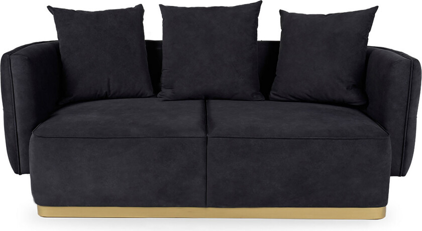 Eksdale Sofa 2-seters - Svart