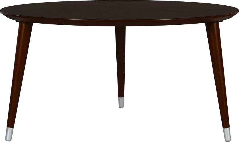 Kennington Sofabord 90 cm Rundt Brun - Novogratz