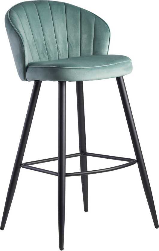 Willowdale Barstol - Lysegrønn/Svart