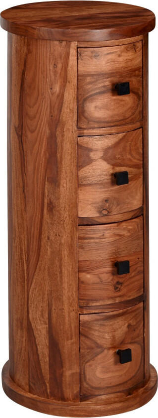 Willowdale Sideboard 35 cm 4 Skuffer Rundt - Brun