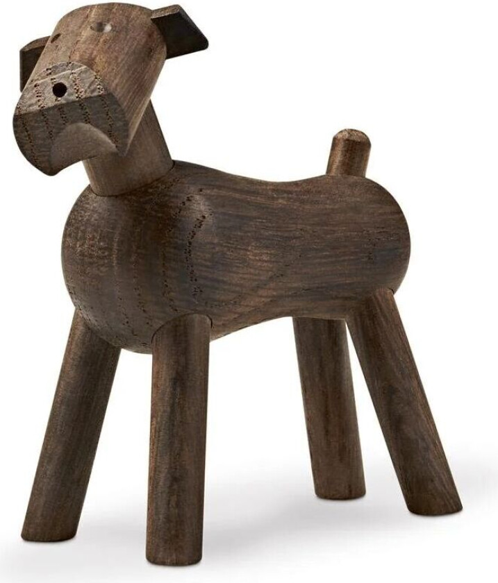 Bilde av Kay Bojesen hund Tim røkt eik