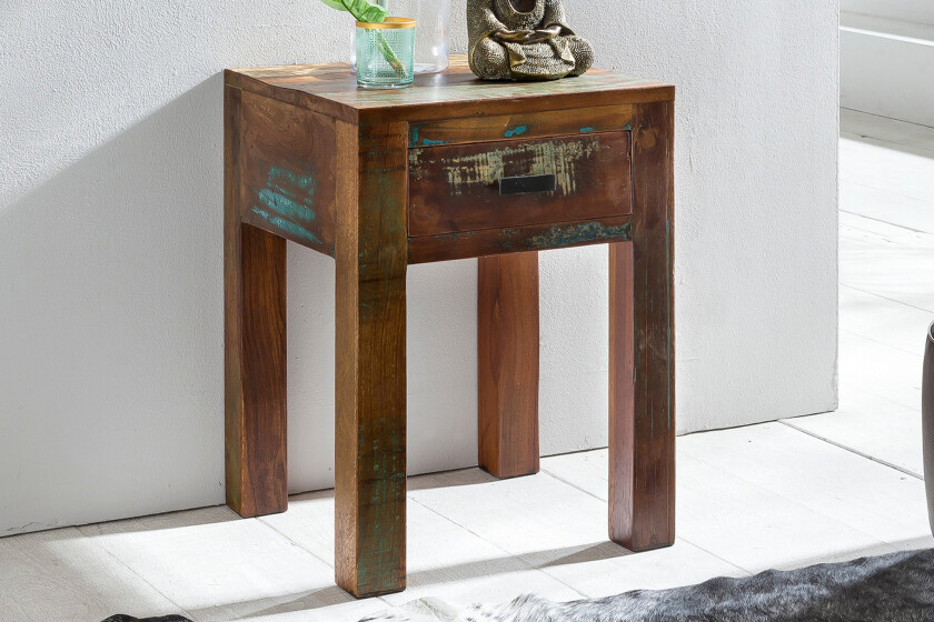 Haage Nattbord 40 cm - Flerfarget